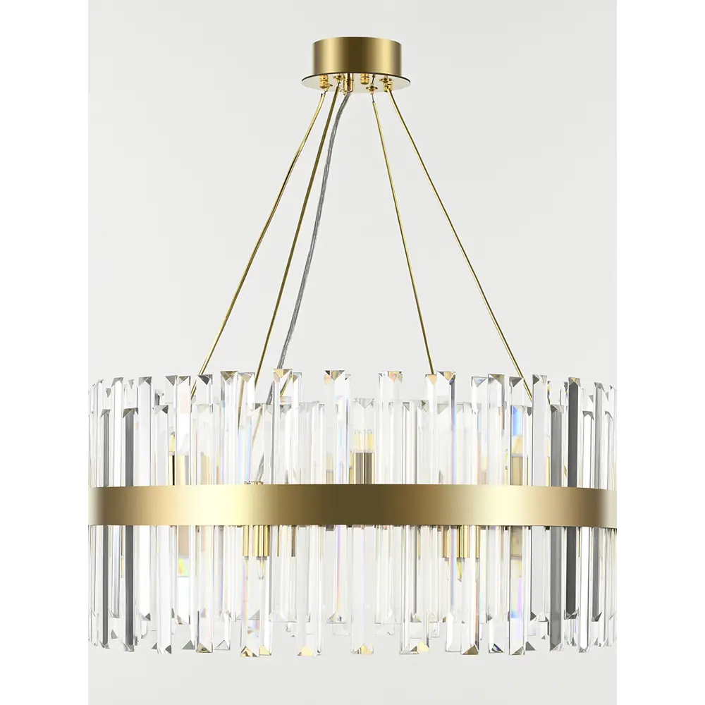 Фото 2 Люстра подвесная Arte Milano Fiamma 440110.590.16.g9.d1.gd 16 ламп 32 м² цвет золото