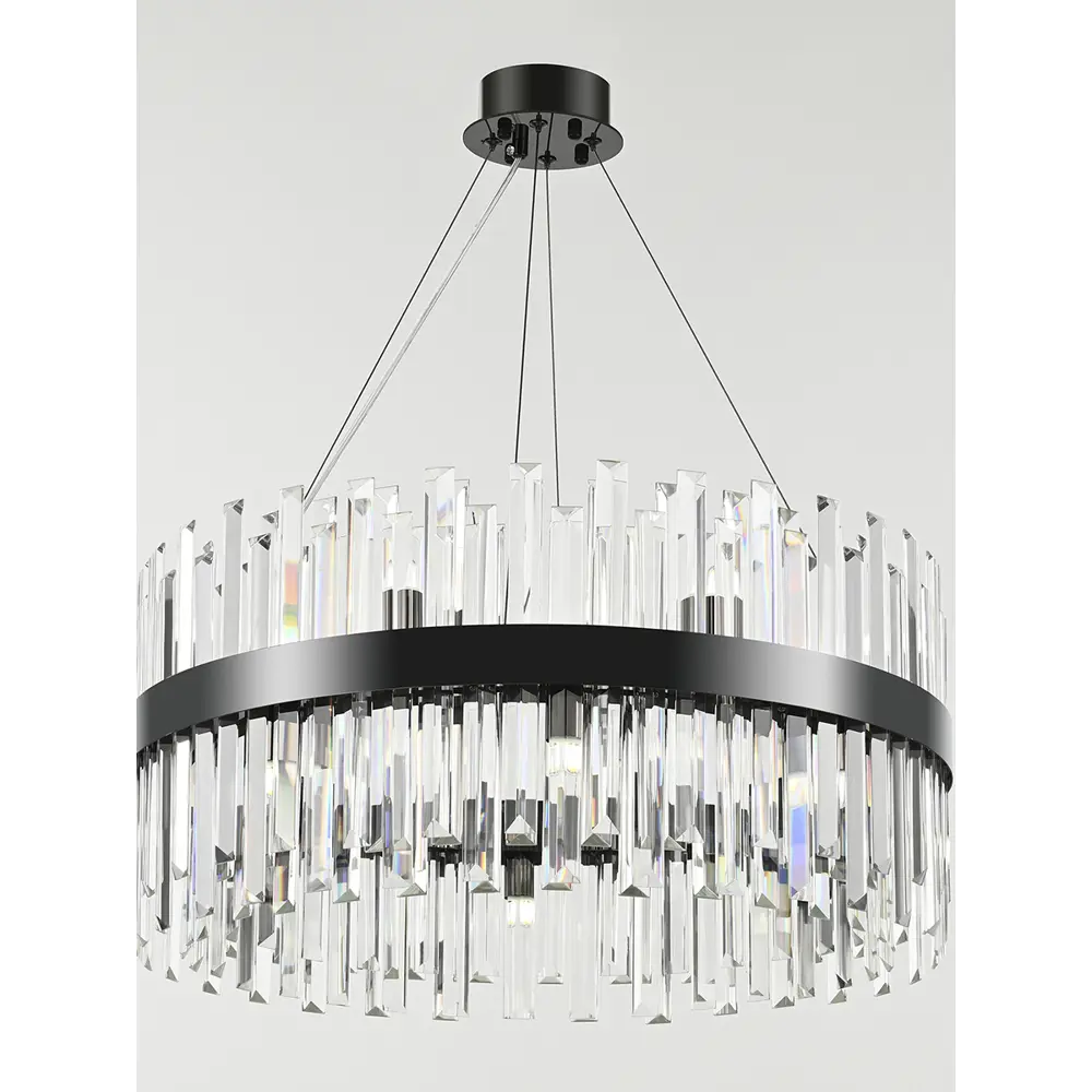 Фото 4 Люстра подвесная Arte Milano Fiamma 440110.590.16.g9.d1.bk 16 ламп 32 м² цвет черный Фото 4 Люстра подвесная Arte Milano Fiamma 440110.590.16.g9.d1.bk 16 ламп 32 м² цвет черный