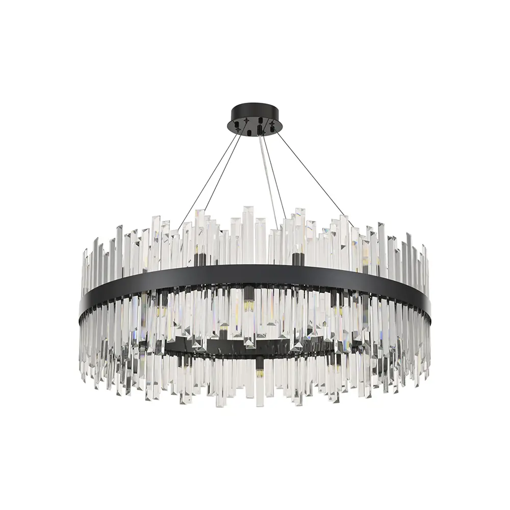 Фото Люстра подвесная Arte Milano Fiamma 440110.840.24.g9.a1.bk 24 ламп 48 м² цвет черный Фото Люстра подвесная Arte Milano Fiamma 440110.840.24.g9.a1.bk 24 ламп 48 м² цвет черный