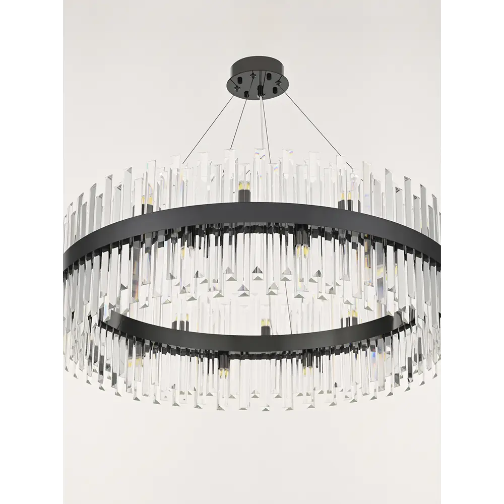 Фото 5 Люстра подвесная Arte Milano Fiamma 440110.840.24.g9.d1.bk 24 ламп 48 м² цвет черный Фото 5 Люстра подвесная Arte Milano Fiamma 440110.840.24.g9.d1.bk 24 ламп 48 м² цвет черный