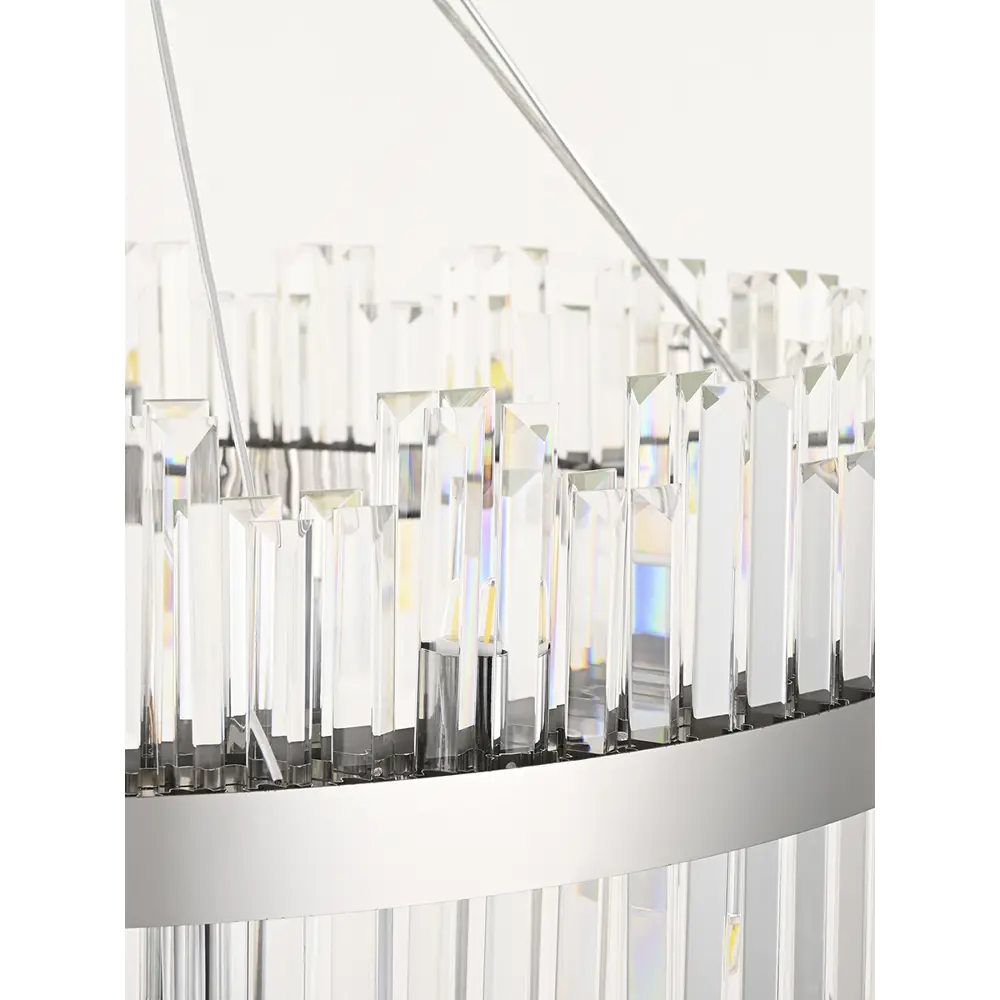 Фото 7 Люстра подвесная Arte Milano Fiamma 440110.840.24.g9.e1.cr 24 ламп 48 м² цвет хром Фото 7 Люстра подвесная Arte Milano Fiamma 440110.840.24.g9.e1.cr 24 ламп 48 м² цвет хром