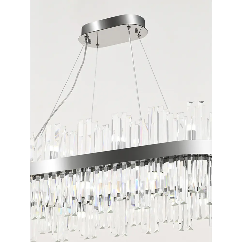 Фото 6 Люстра подвесная Arte Milano Fiamma 440210.1000.20.g9.e1.cr 20 ламп 40 м² цвет хром Фото 6 Люстра подвесная Arte Milano Fiamma 440210.1000.20.g9.e1.cr 20 ламп 40 м² цвет хром