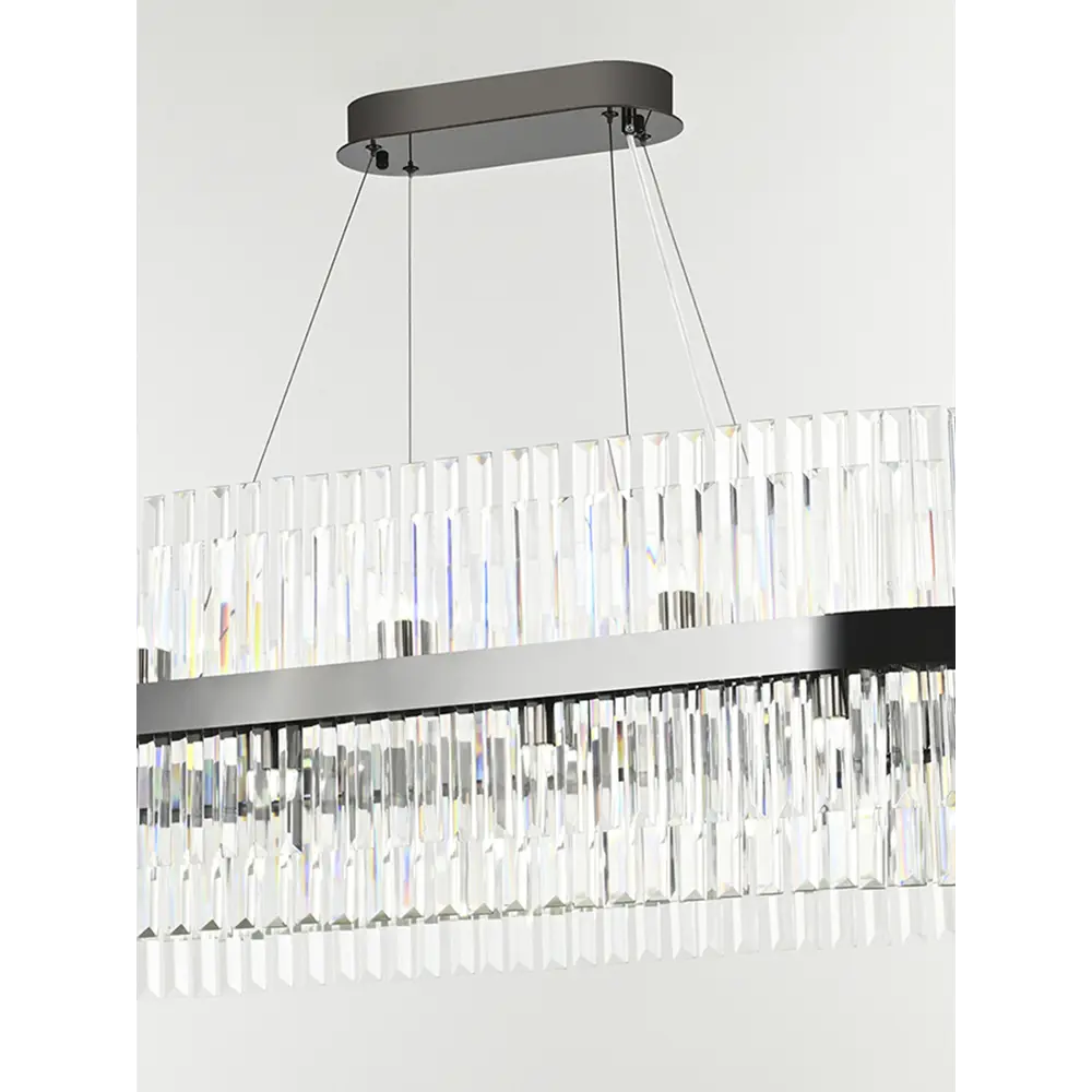 Фото 6 Люстра подвесная Arte Milano Fiamma 440210.1150.24.g9.c1.bk 24 ламп 48 м² цвет черный Фото 6 Люстра подвесная Arte Milano Fiamma 440210.1150.24.g9.c1.bk 24 ламп 48 м² цвет черный