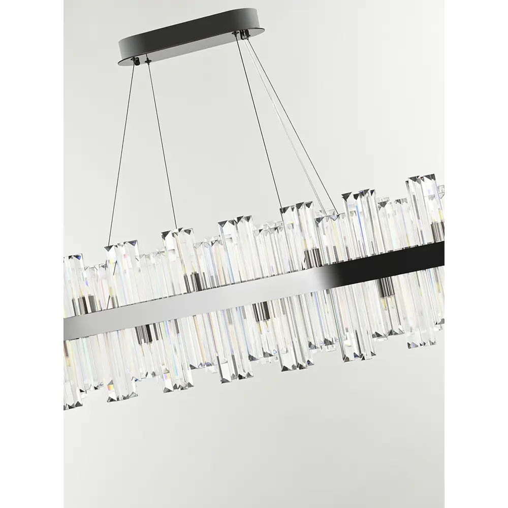 Фото 7 Люстра подвесная Arte Milano Fiamma 440210.1150.24.g9.e1.bk 24 ламп 48 м² цвет черный Фото 7 Люстра подвесная Arte Milano Fiamma 440210.1150.24.g9.e1.bk 24 ламп 48 м² цвет черный