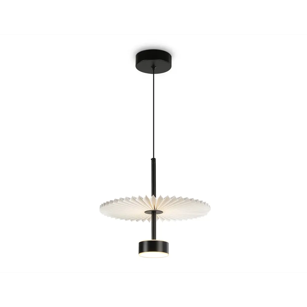 Фото Светильник подвесной светодиодная Ambrella light High light Lh72601* 4 м² желтый свет цвет белый/черный Фото Светильник подвесной светодиодная Ambrella light High light Lh72601* 4 м² желтый свет цвет белый/черный