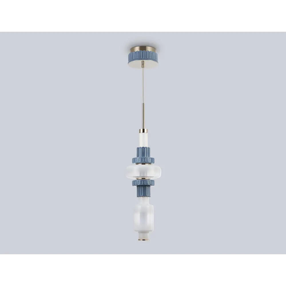 Фото 3 Светильник подвесной светодиодная Ambrella light High light Lh53121* 10 м² желтый свет цвет белый/золотой Фото 3 Светильник подвесной светодиодная Ambrella light High light Lh53121* 10 м² желтый свет цвет белый/золотой