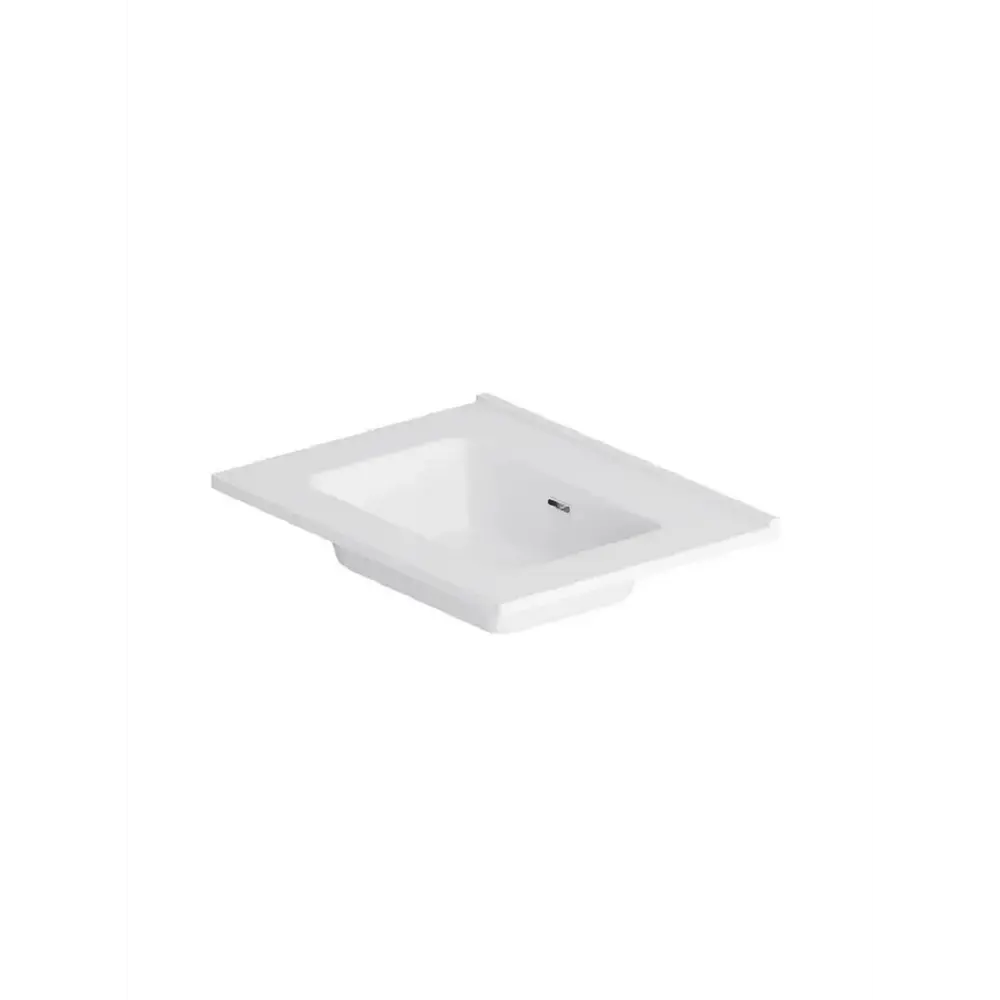 Фото 7 Тумба под раковину подвесная Am.pm M7B-FUX0602OF-WCC0602WG 61см цвет дерево, с раковиной