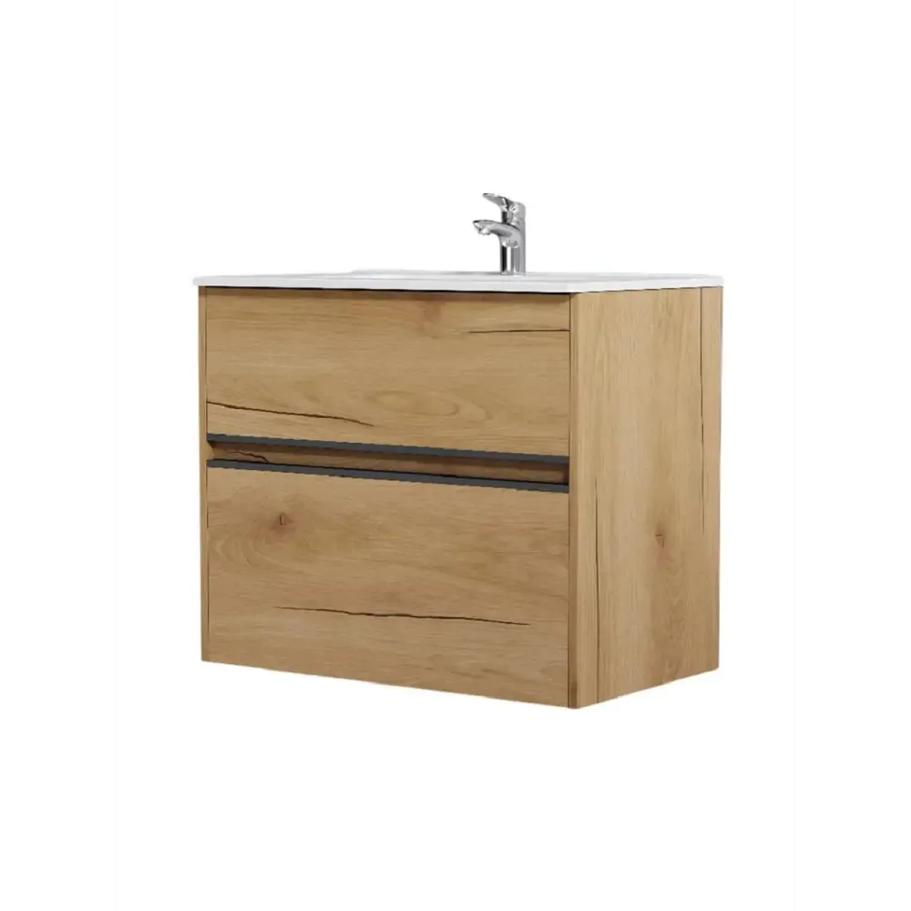 Фото 6 Тумба под раковину Am.pm M7BFUX0802OF 81см цвет дерево