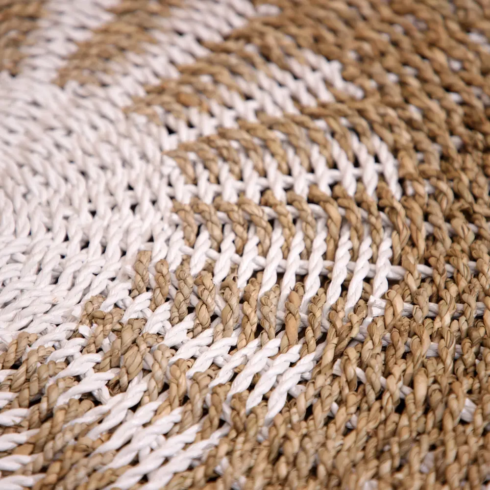 Фото 3 Коврик плетёный круглый 60 см 7780168 Фото 3 Коврик плетёный круглый 60 см 7780168