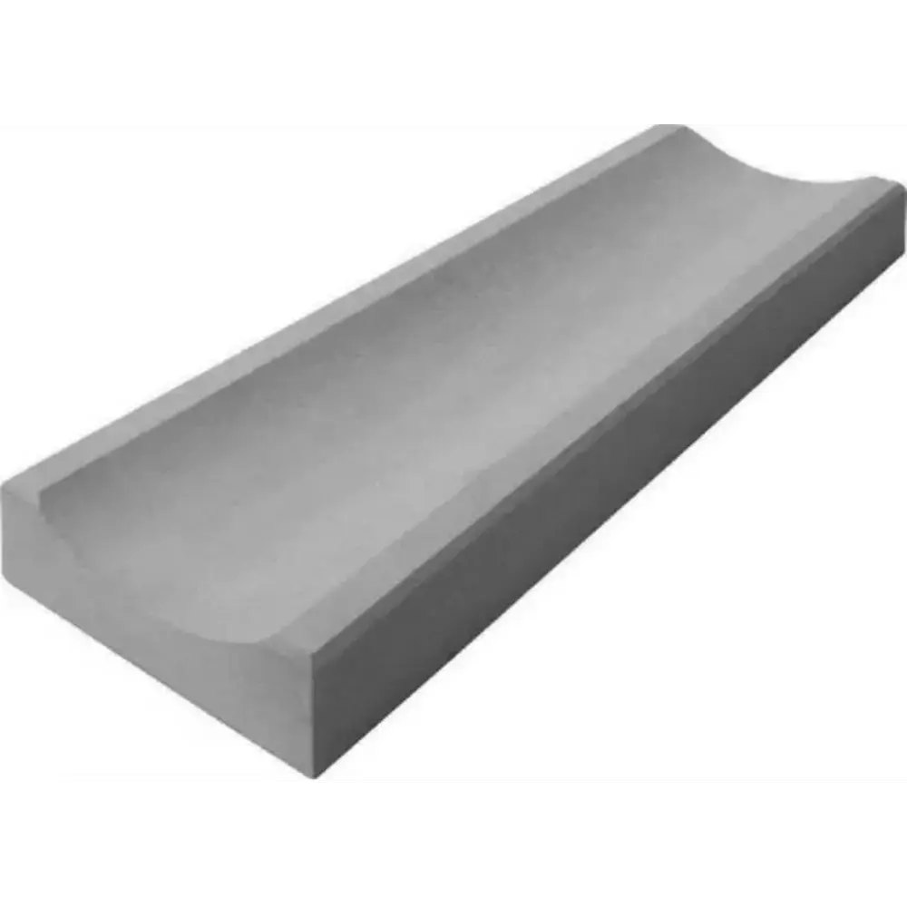 Фото 2 Водосток вибролитьевой Bruska Водосток 500x160x50мм комплект 990шт цвет серый машиной без выгрузки