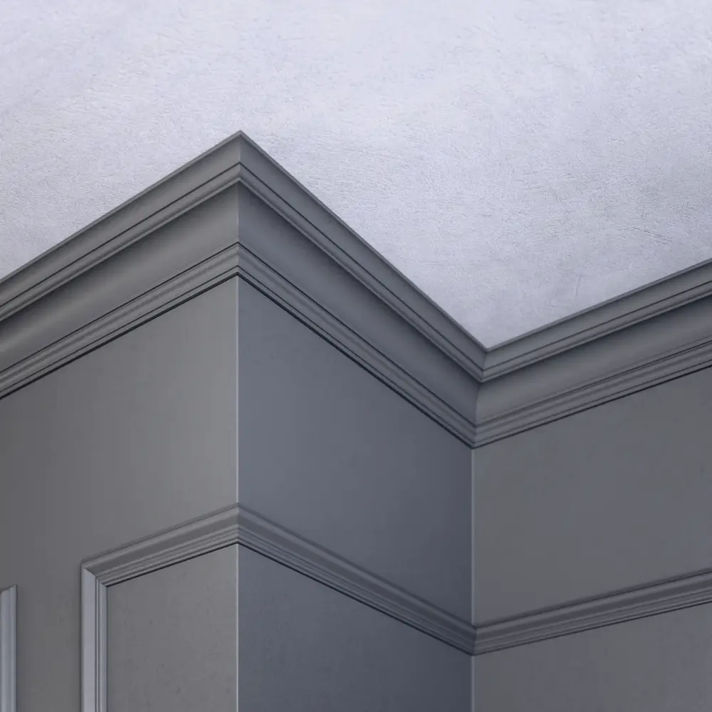 Фото 5 Плинтус потолочный Glanzepol 4610086621554 на стену и потолок полистирол белый 200x70x20 мм 1 шт Фото 5 Плинтус потолочный Glanzepol 4610086621554 на стену и потолок полистирол белый 200x70x20 мм 1 шт