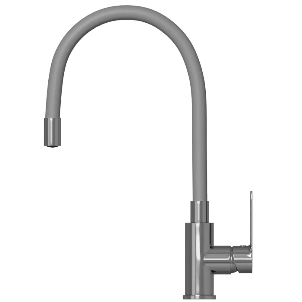 Фото 9 Смеситель для кухни Mixline 553226 гибкий излив 274 см цвет серый Фото 9 Смеситель для кухни Mixline 553226 гибкий излив 274 см цвет серый