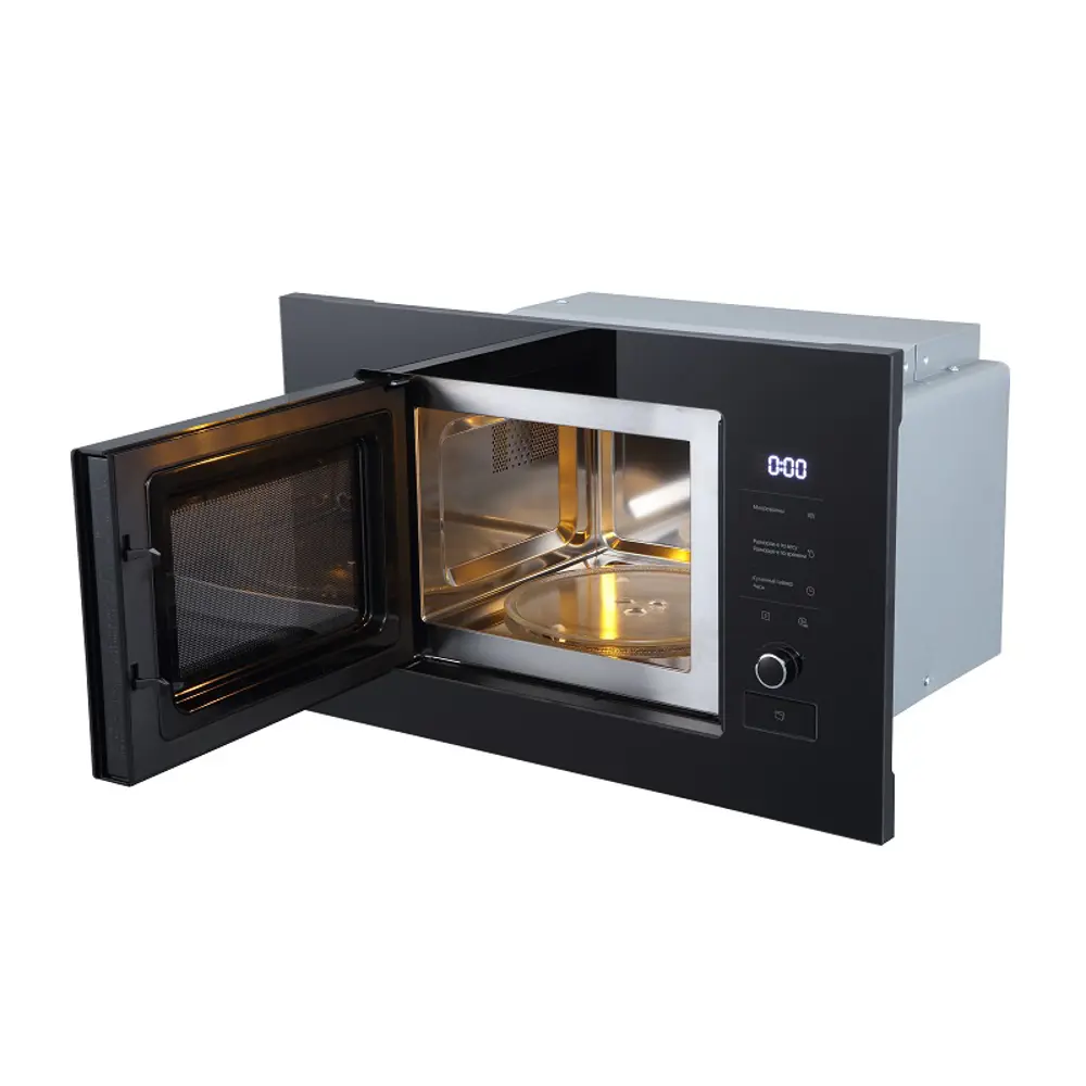 Фото 3 Встраиваемая микроволновая печь Midea MI92200GB (MI) 20 л 59.5x38.8x32 см цвет черный Фото 3 Встраиваемая микроволновая печь Midea MI92200GB (MI) 20 л 59.5x38.8x32 см цвет черный