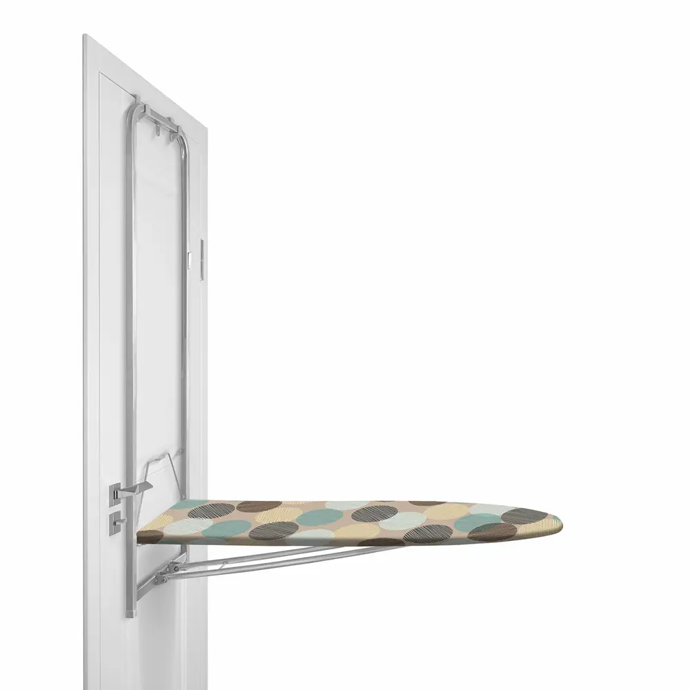 Фото 3 Гладильная доска Nika ДН1/1 34x129см круги на бежевом Фото 3 Гладильная доска Nika ДН1/1 34x129см круги на бежевом