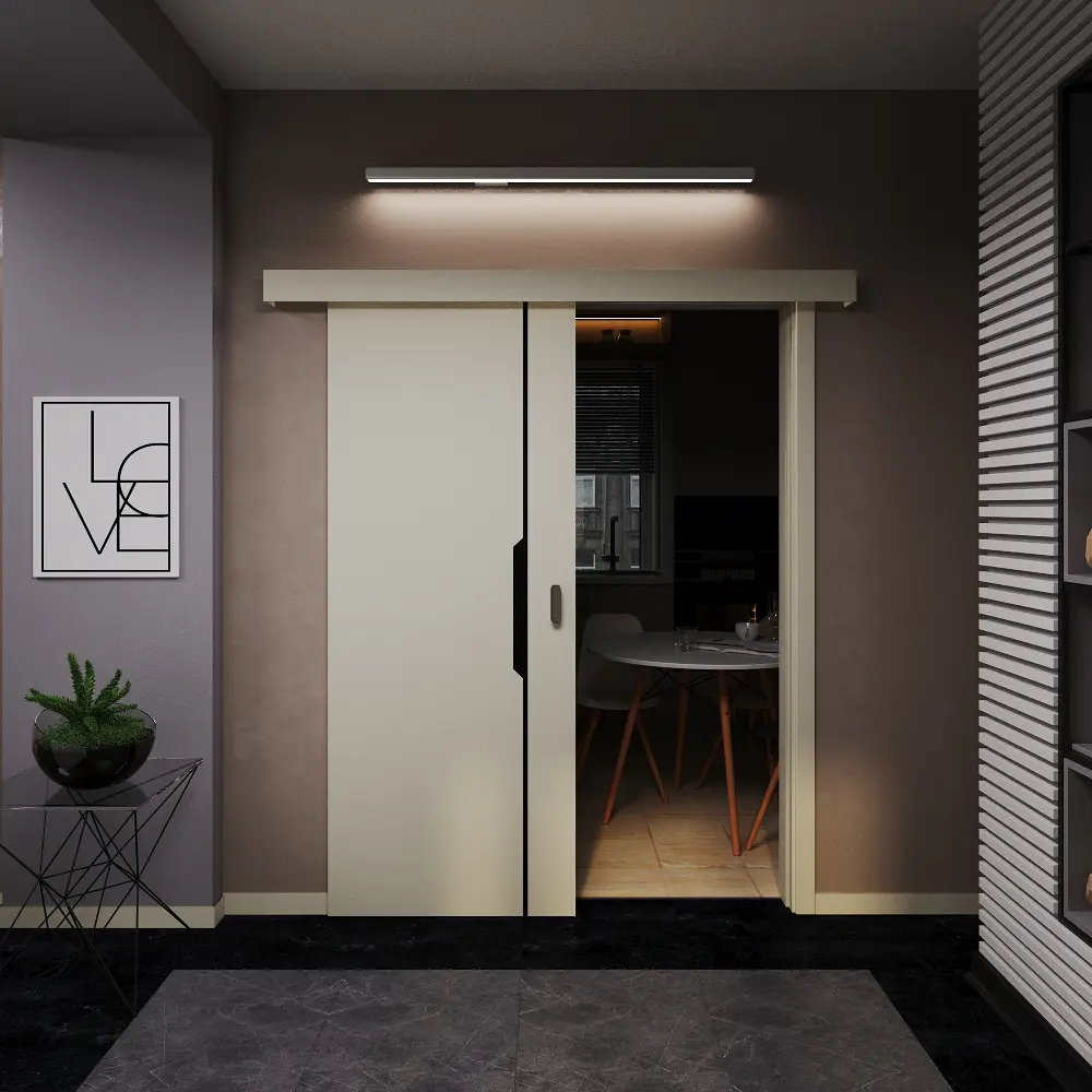 Фото 3 Дверь межкомнатная Dorica Модерн-29 глухая 70x200см hardflex цвет песочный без замка и петель Фото 3 Дверь межкомнатная Dorica Модерн-29 глухая 70x200см hardflex цвет песочный без замка и петель