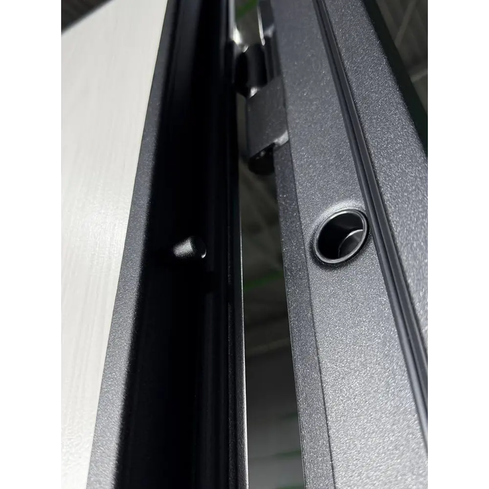 Фото 11 Входная дверь Superlock SL-3 левый 205x86см цвет черный муар/белый ясень Фото 11 Входная дверь Superlock SL-3 левый 205x86см цвет черный муар/белый ясень