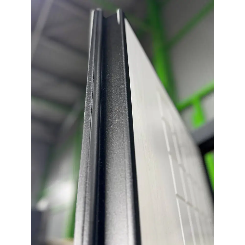 Фото 10 Входная дверь Superlock SL-3 левый 205x86см цвет черный муар/белый ясень Фото 10 Входная дверь Superlock SL-3 левый 205x86см цвет черный муар/белый ясень