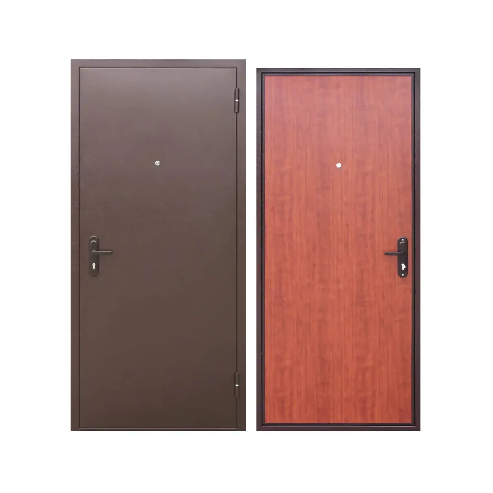 Фото Входная дверь Superlock SL-1 правый 205x86см цвет антик медь/рустикальный дуб Фото Входная дверь Superlock SL-1 правый 205x86см цвет антик медь/рустикальный дуб