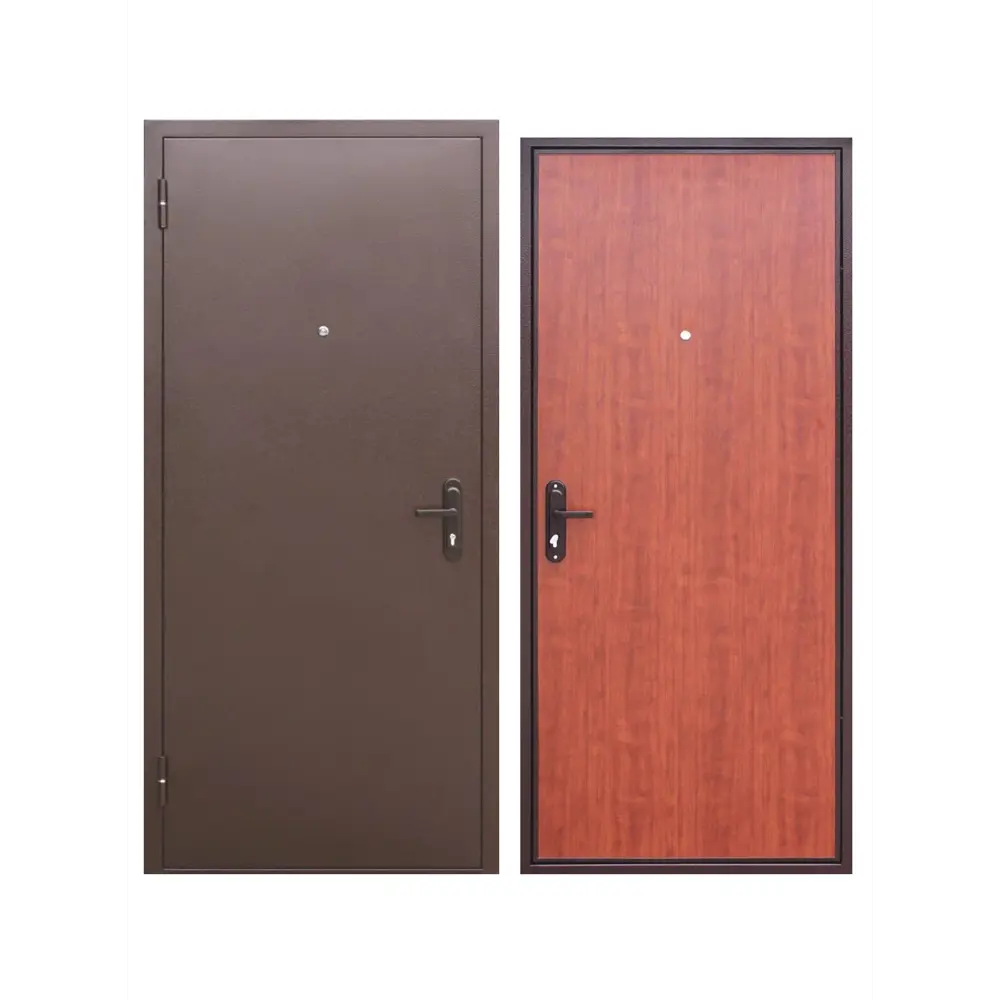 Фото Входная дверь Superlock SL-1 левый 205x96см цвет антик медь/рустикальный дуб Фото Входная дверь Superlock SL-1 левый 205x96см цвет антик медь/рустикальный дуб