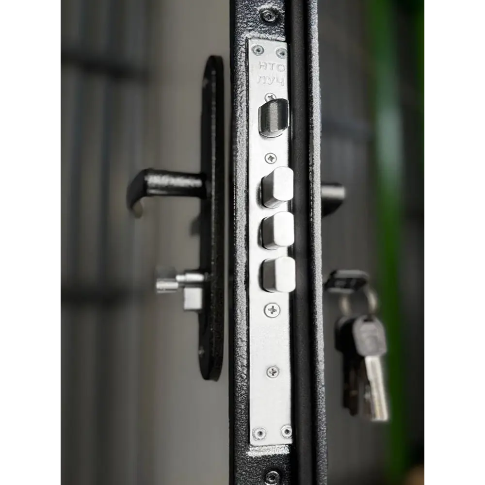 Фото 3 Входная дверь Superlock SL-1 правый 205x86см цвет антик серебро/беленый дуб Фото 3 Входная дверь Superlock SL-1 правый 205x86см цвет антик серебро/беленый дуб