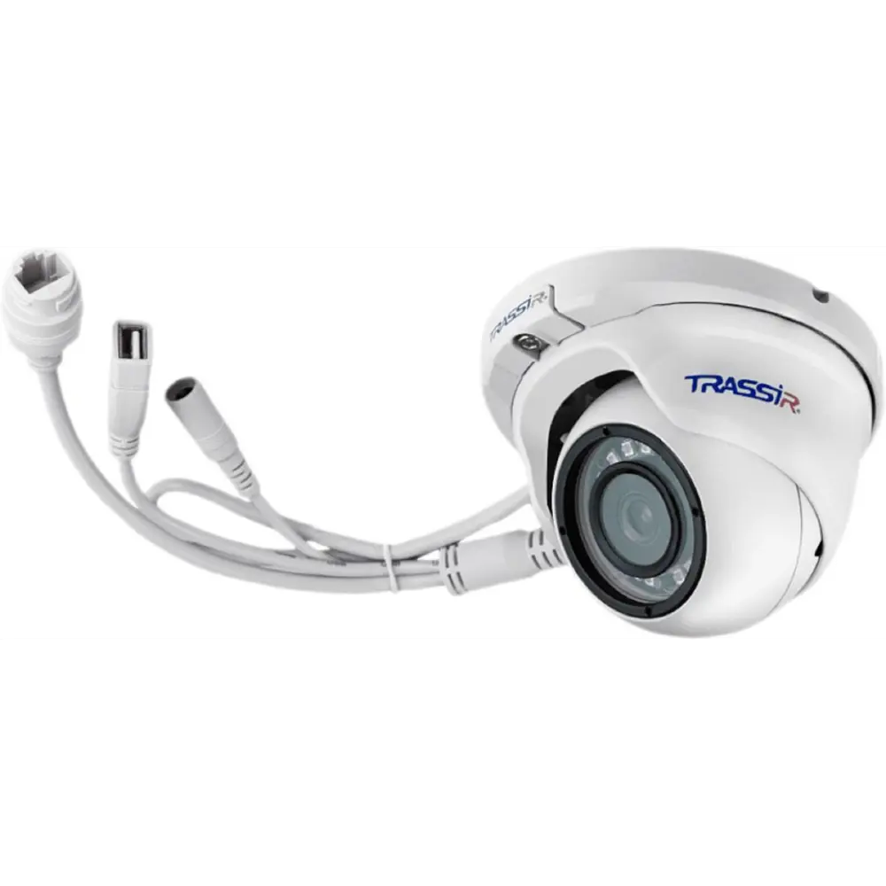 Фото 2 Видеокамера IP Trassir TR-D8121IR2 2.8-2.8 мм белая