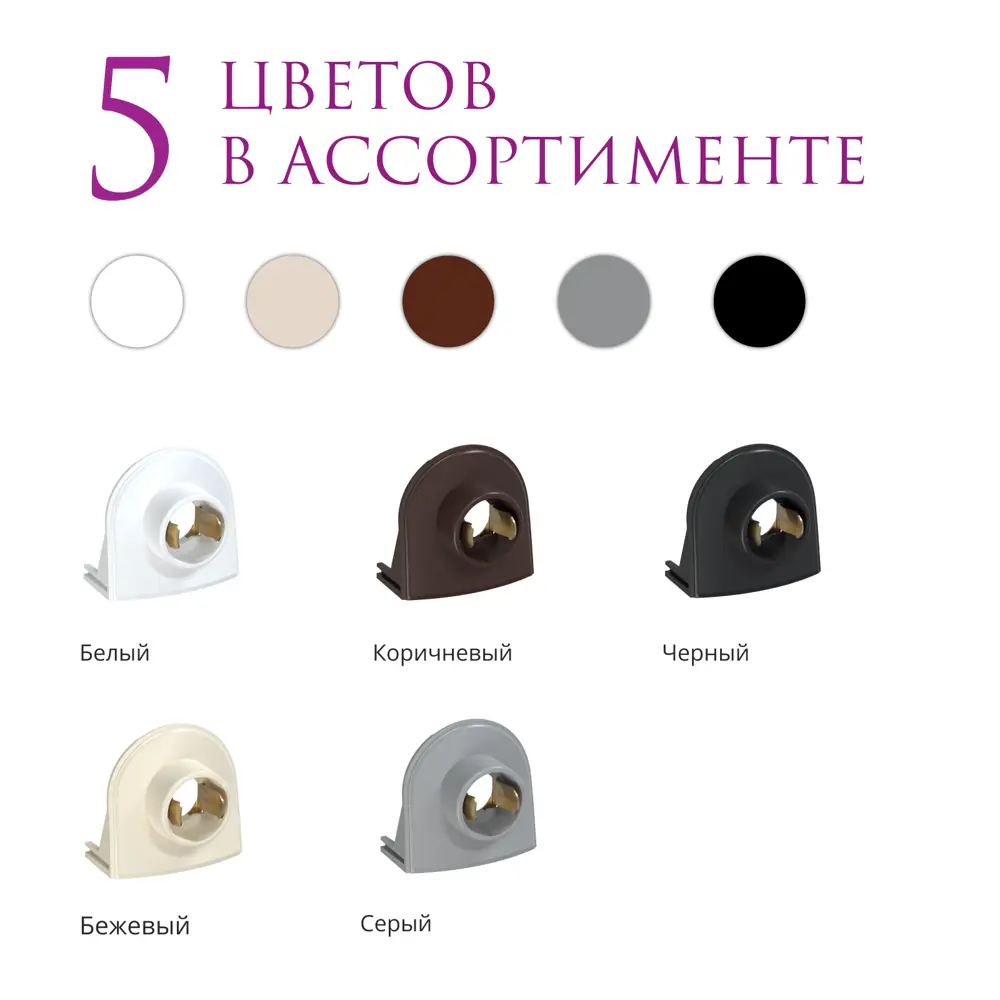 Фото 4 Ввод в распределительную коробку OneKeyElectro Rotondo для гофротрубы Stahlmann 15А цвет серый 4 шт. Фото 4 Ввод в распределительную коробку OneKeyElectro Rotondo для гофротрубы Stahlmann 15А цвет серый 4 шт.