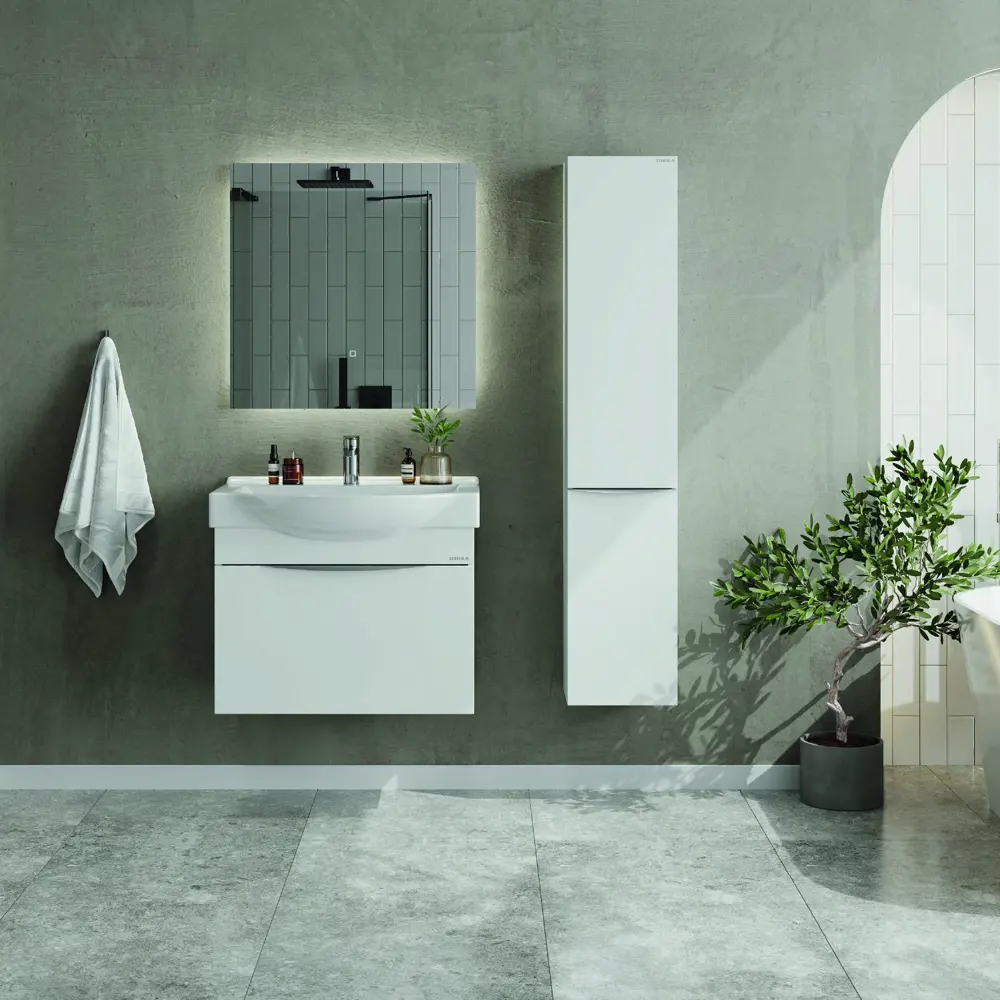 Фото 9 Зеркало для ванной Onika Люма 207048 с подсветкой 70x70см Фото 9 Зеркало для ванной Onika Люма 207048 с подсветкой 70x70см