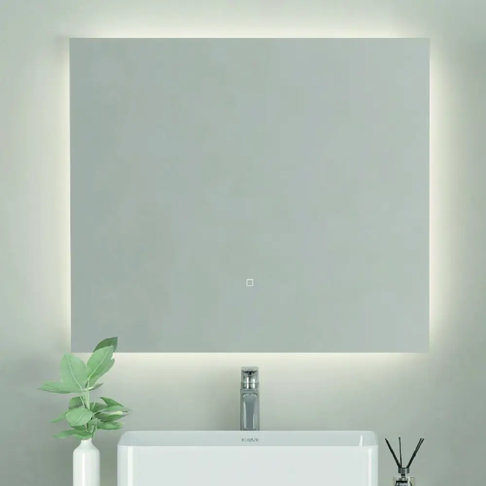 Фото 3 Зеркало для ванной Onika Люма 208098 с подсветкой 80x80см Фото 3 Зеркало для ванной Onika Люма 208098 с подсветкой 80x80см
