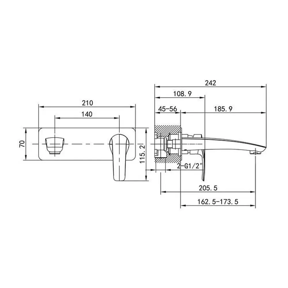 Фото 2 Смеситель для раковины Iddis Ray RAYWT00i65 встраиваемый однорычажный цвет белый Фото 2 Смеситель для раковины Iddis Ray RAYWT00i65 встраиваемый однорычажный цвет белый