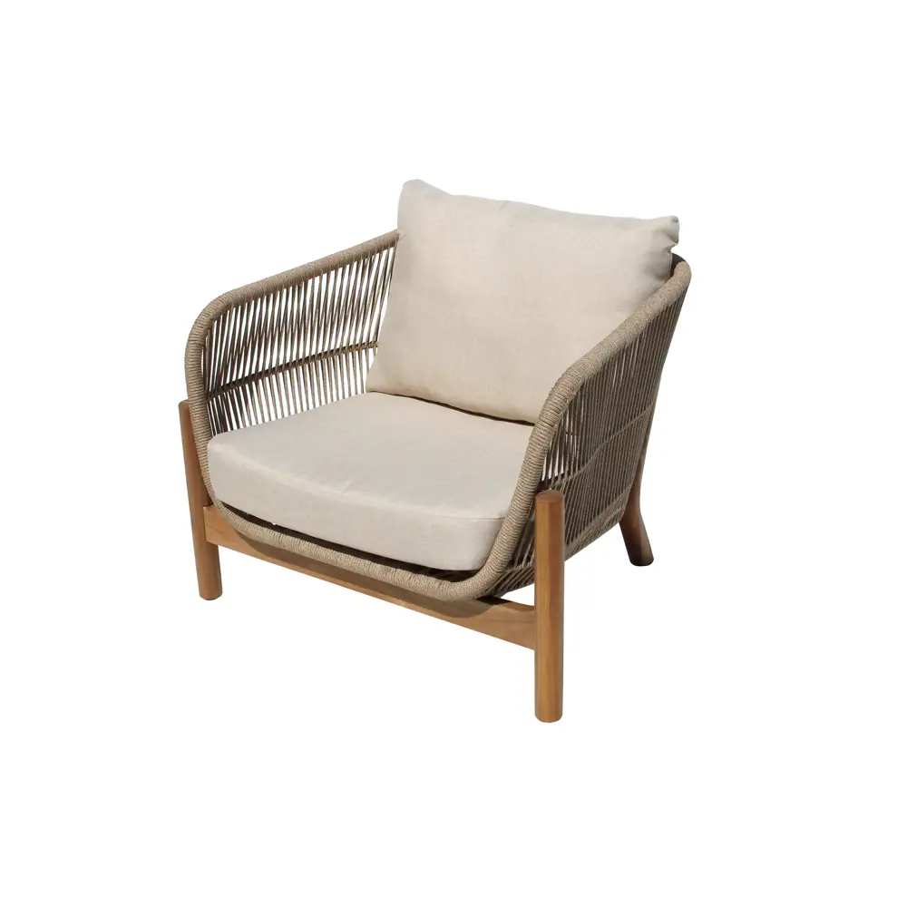 Фото 9 Набор садовой мебели Garden Story Риччи GS053 акация светло-коричневый диван 2 кресла столик