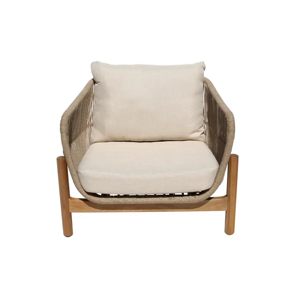 Фото 8 Набор садовой мебели Garden Story Риччи GS053 акация светло-коричневый диван 2 кресла столик