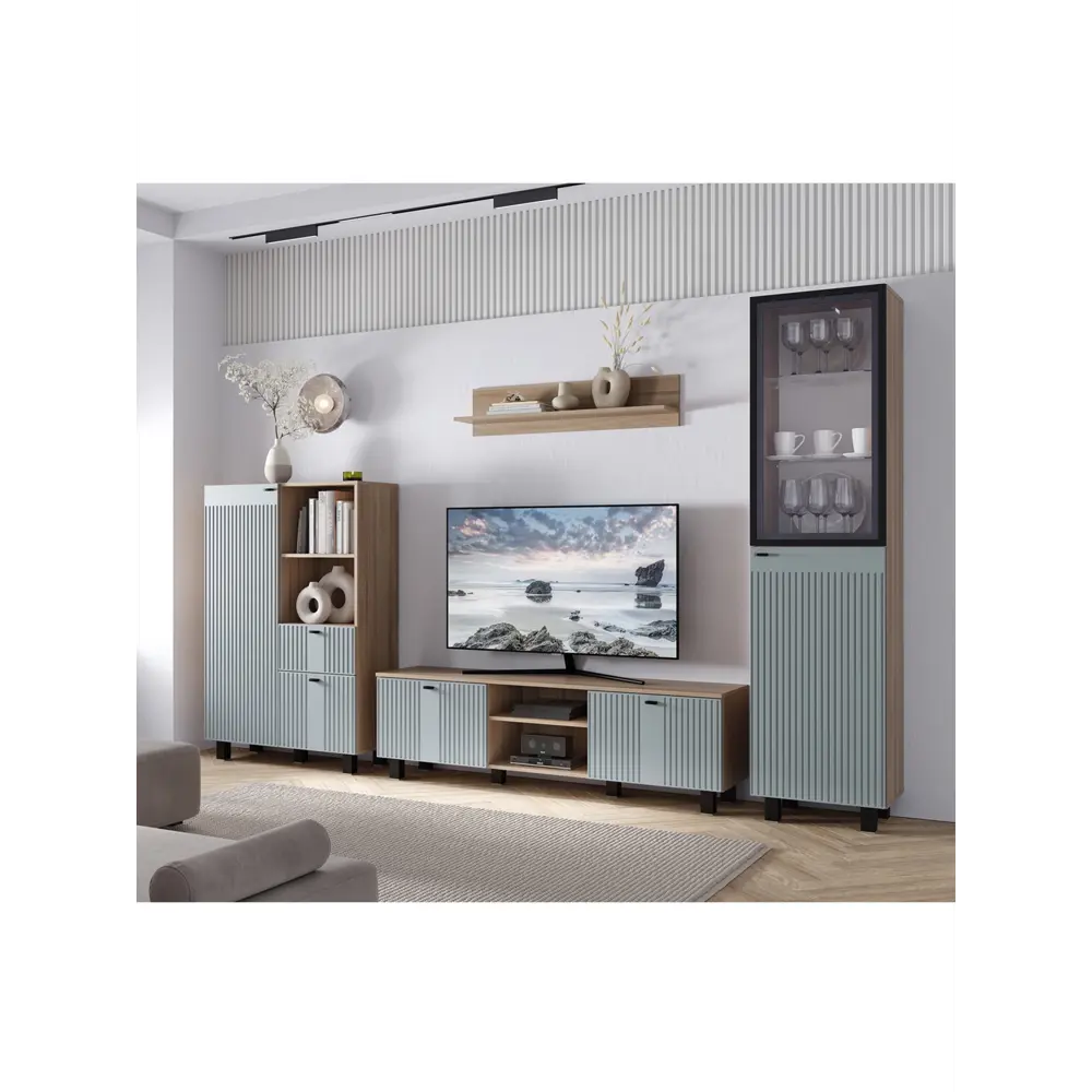 Фото 5 Шкаф распашной Сима-ленд Олива ШК-16 с 2 дверями 90x135x37 см ЛДСП цвет дуб каньон/MF11 Фото 5 Шкаф распашной Сима-ленд Олива ШК-16 с 2 дверями 90x135x37 см ЛДСП цвет дуб каньон/MF11