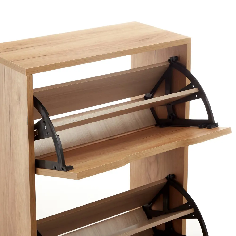 Фото 4 Обувница Клик мебель 50x24x81 см 1 полка ЛДСП цвет дуб крафт золотой Фото 4 Обувница Клик мебель 50x24x81 см 1 полка ЛДСП цвет дуб крафт золотой