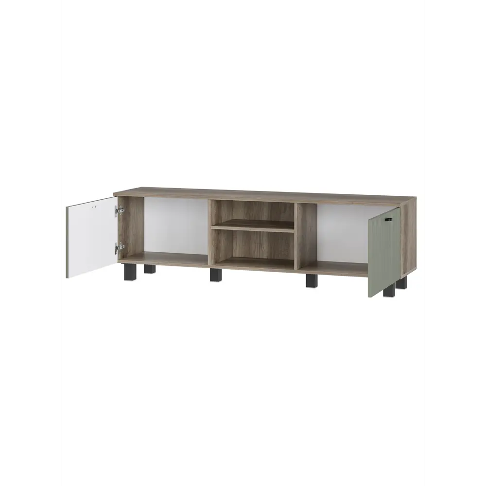 Фото 2 Тумба под телевизор Сима-ленд Олива ТБ-09 160х48х37 см ЛДСП цвет дуб каньон/MF12 Фото 2 Тумба под телевизор Сима-ленд Олива ТБ-09 160х48х37 см ЛДСП цвет дуб каньон/MF12