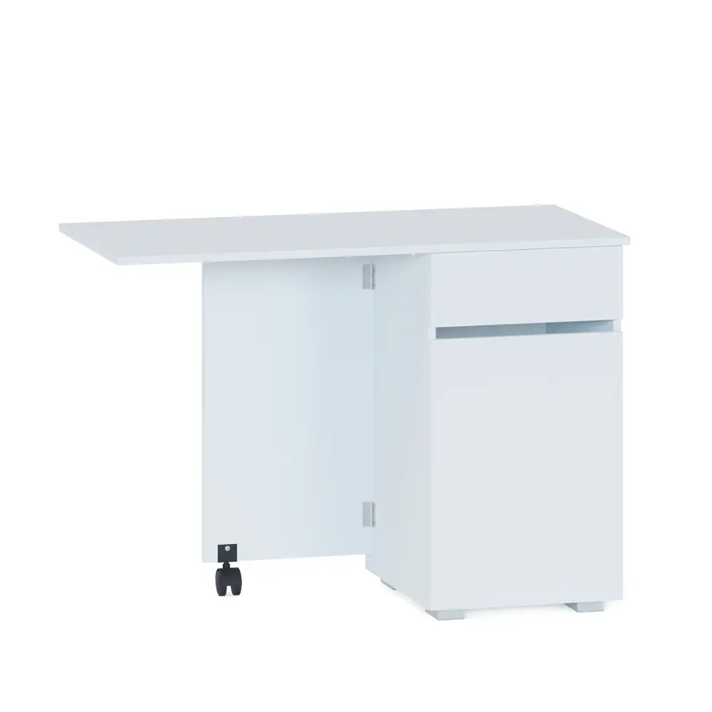 Фото 4 Стол-трансформер Сокол-т Сп-25 104.3x74x50 см ЛДСП цвет белый Фото 4 Стол-трансформер Сокол-т Сп-25 104.3x74x50 см ЛДСП цвет белый