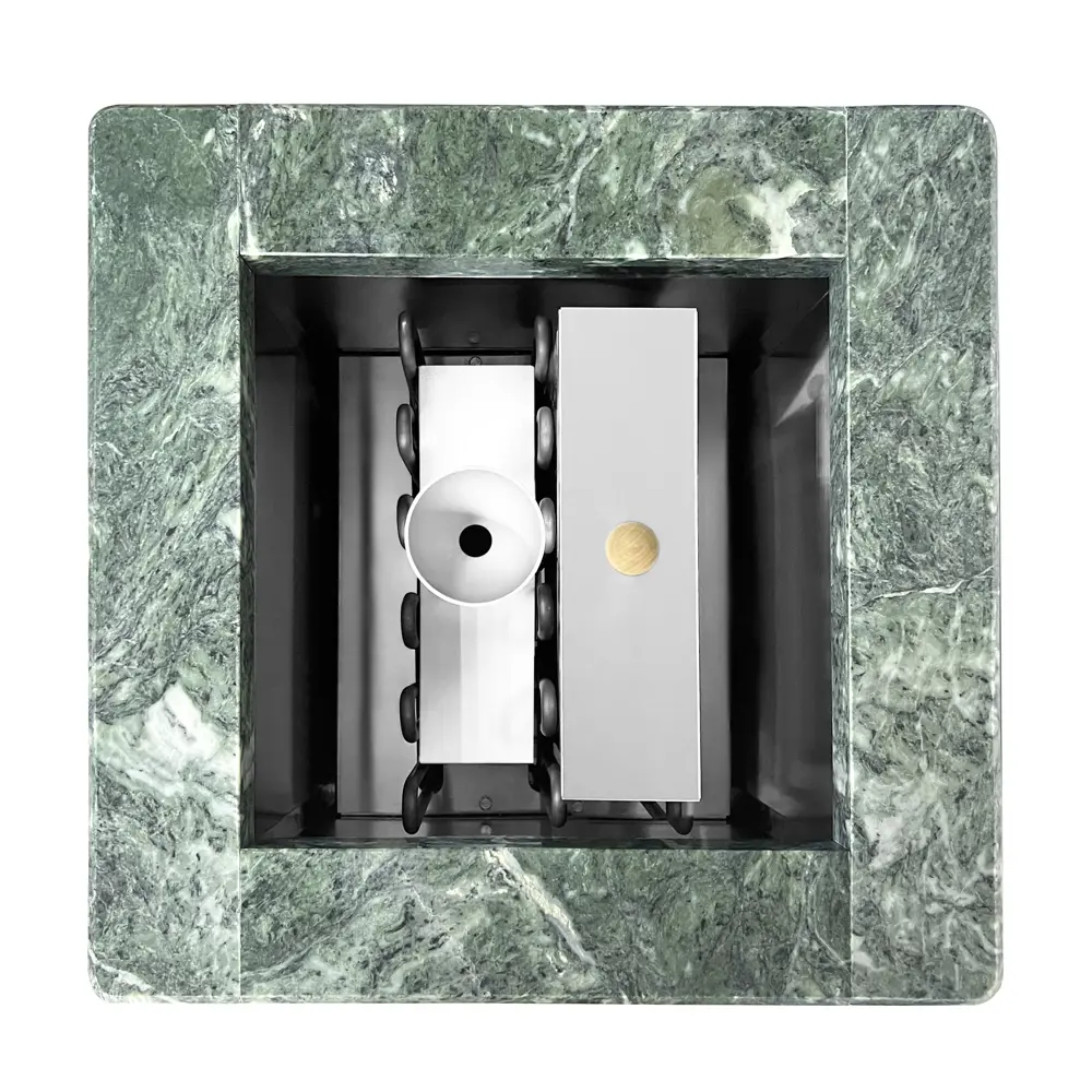 Фото 5 Печь банная электрическая Karina Quadro 12кВт 16м³ змеевик Фото 5 Печь банная электрическая Karina Quadro 12кВт 16м³ змеевик