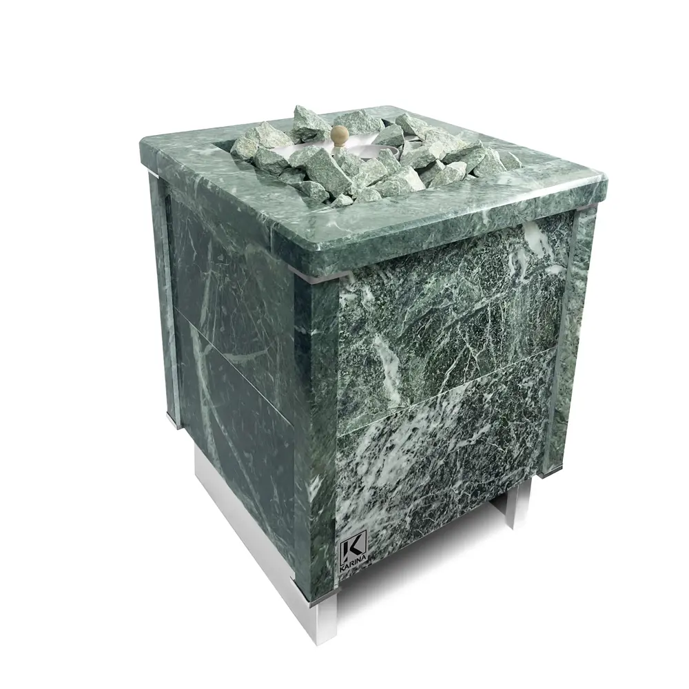 Фото 2 Печь банная электрическая Karina Quadro 12кВт 16м³ змеевик Фото 2 Печь банная электрическая Karina Quadro 12кВт 16м³ змеевик