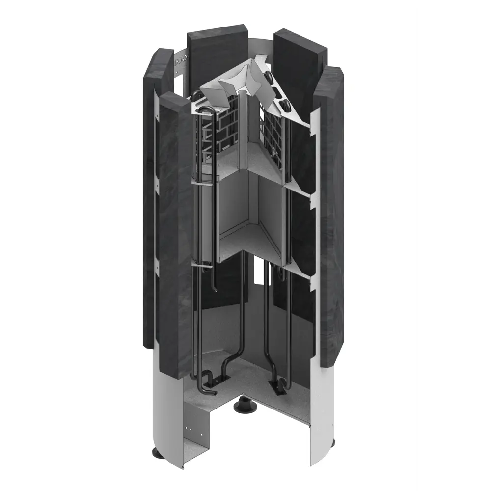 Фото 3 Печь банная электрическая Karina Forta 15кВт 24м³ талькохлорит Фото 3 Печь банная электрическая Karina Forta 15кВт 24м³ талькохлорит