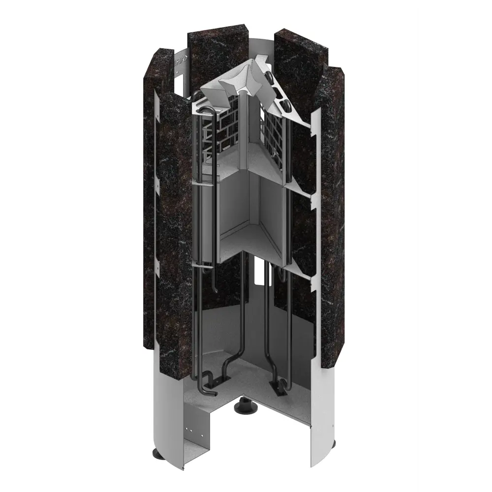 Фото 3 Печь банная электрическая Karina Forta 12кВт 16м³ Амфиболит Фото 3 Печь банная электрическая Karina Forta 12кВт 16м³ Амфиболит