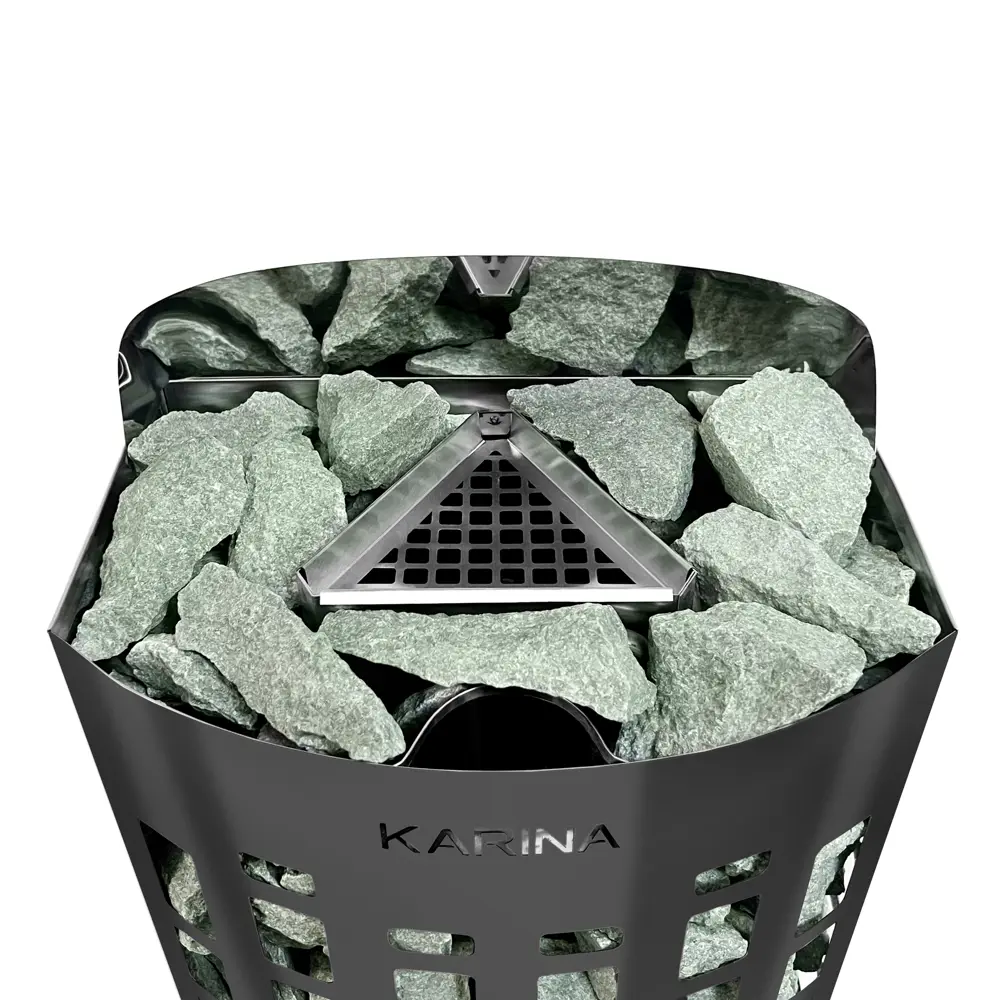 Фото 3 Печь банная электрическая Karina Nika E 18кВт 30м³ черный Фото 3 Печь банная электрическая Karina Nika E 18кВт 30м³ черный