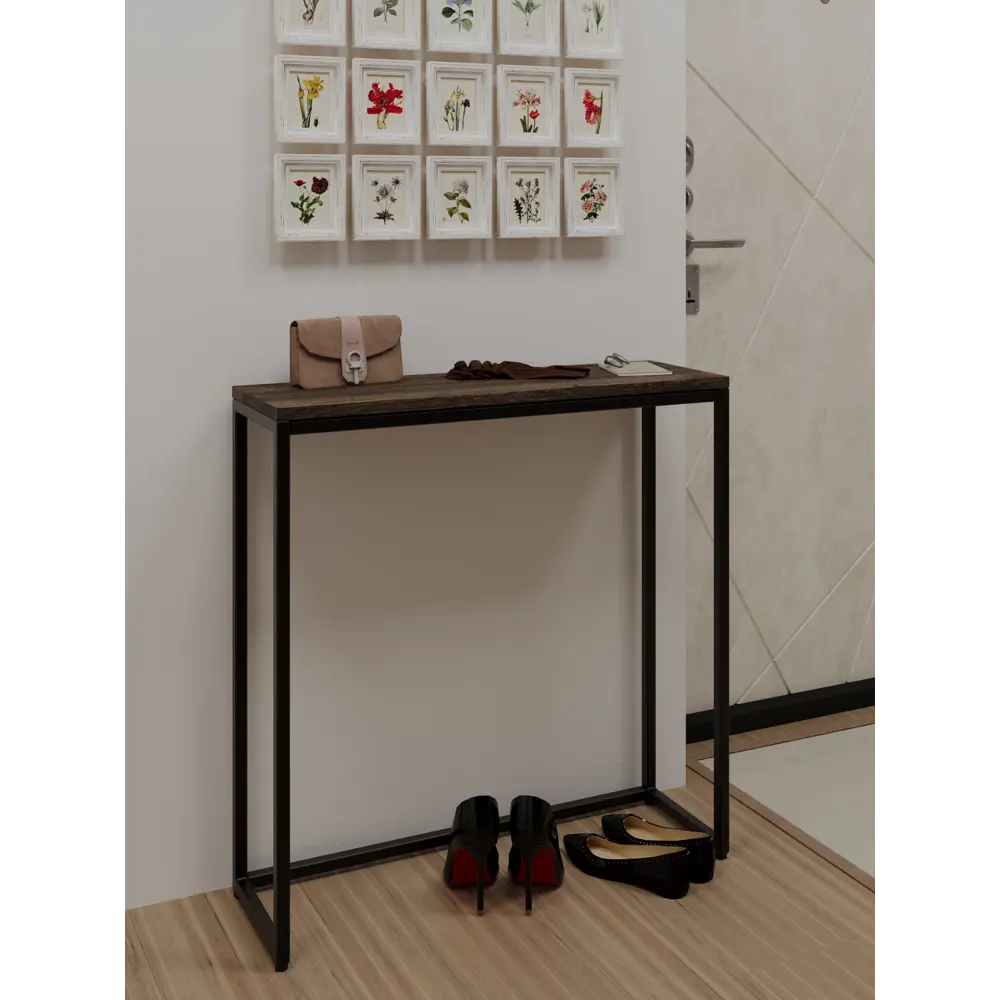 Фото 3 Консоль Taigov Willow 80 25x78x25 см ЛДСП цвет дуб самдал Фото 3 Консоль Taigov Willow 80 25x78x25 см ЛДСП цвет дуб самдал