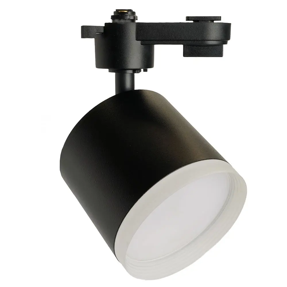 Фото Трековый светильник спот под лампу Gx53 Feron 48691 однофазный цвет черный