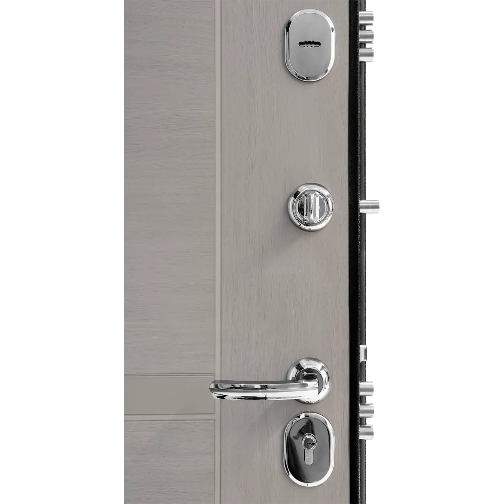 Фото 7 Дверь входная металлическая Форпост 75 96x205 см правая бук серый Фото 7 Дверь входная металлическая Форпост 75 96x205 см правая бук серый