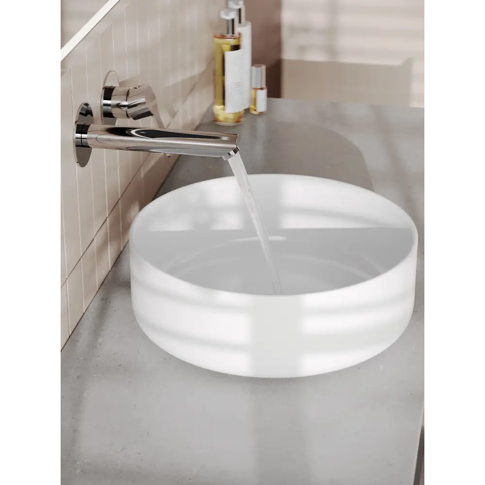 Фото 3 Смеситель для раковины встраиваемый Agger Easy A3172200 однорычажный хром глянцевый