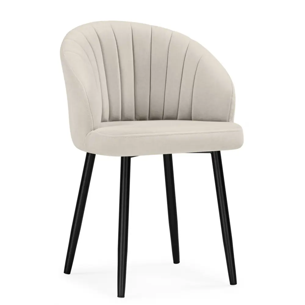 Фото Стул на металлокаркасе Бэнбу marseille 2 / черный Фото Стул на металлокаркасе Бэнбу marseille 2 / черный