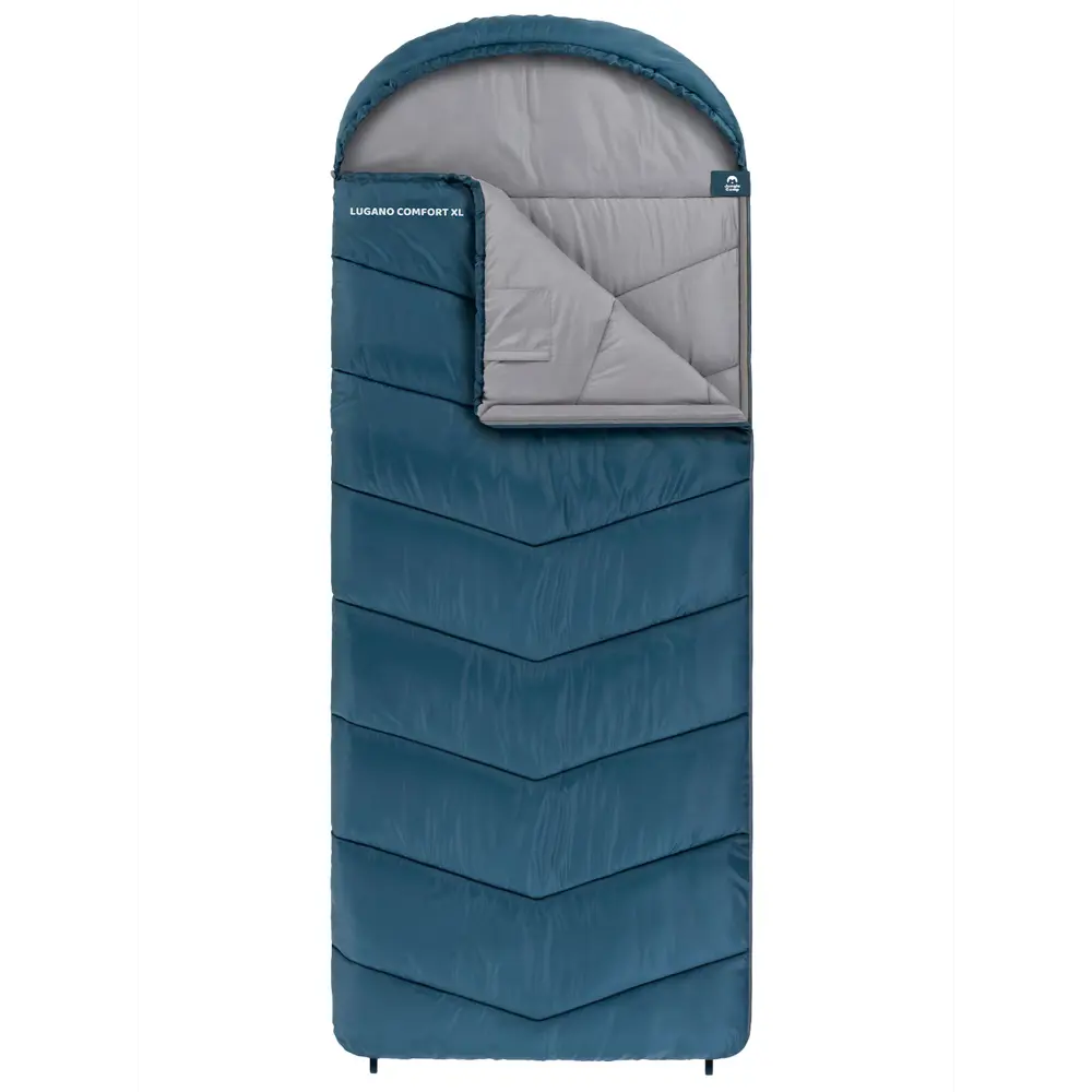 Фото 9 Спальный мешок Jungle Camp Lugano Comfort XL левая молния цвет зеленый Фото 9 Спальный мешок Jungle Camp Lugano Comfort XL левая молния цвет зеленый