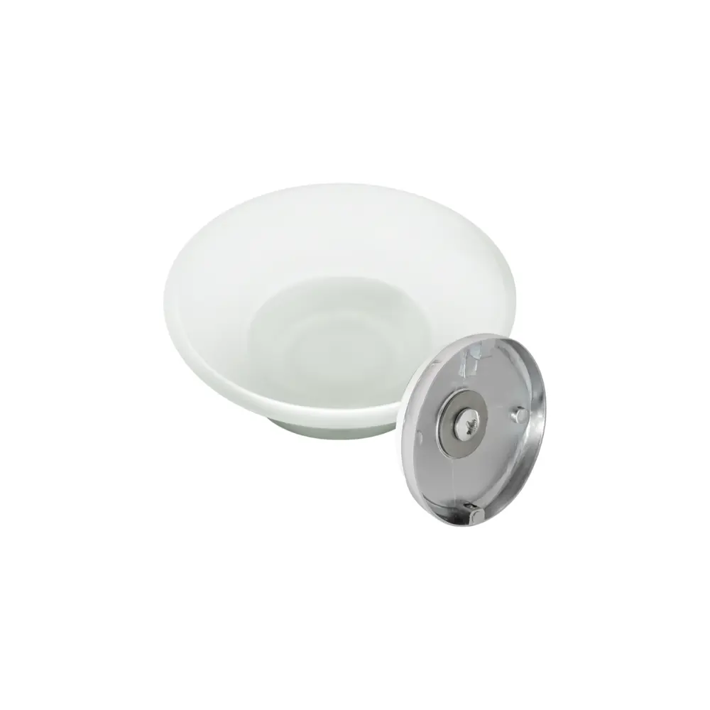 Фото 9 Мыльница стеклянная Solinne B-51105 цвет хром Фото 9 Мыльница стеклянная Solinne B-51105 цвет хром