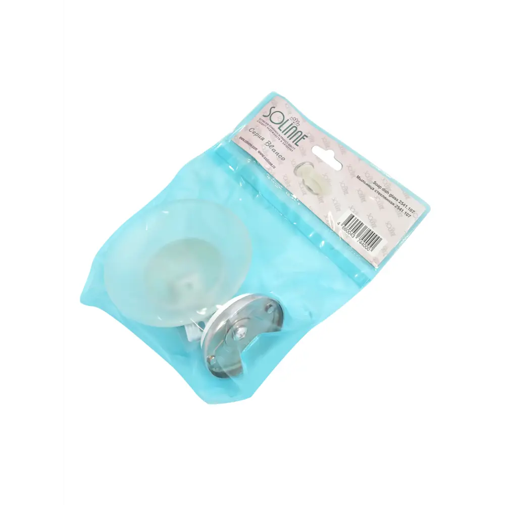 Фото 11 Мыльница стеклянная Solinne B-51105 цвет хром Фото 11 Мыльница стеклянная Solinne B-51105 цвет хром