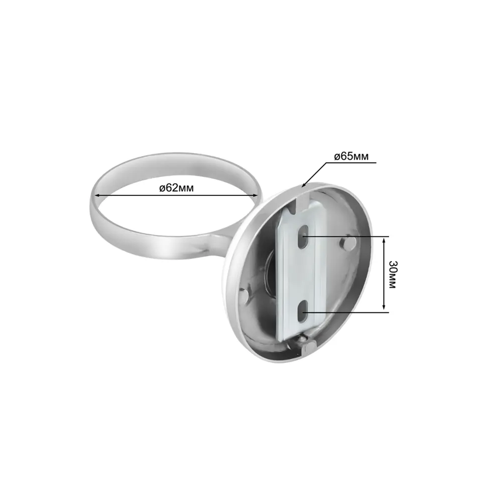Фото 5 Мыльница стеклянная Solinne B-51105 цвет хром Фото 5 Мыльница стеклянная Solinne B-51105 цвет хром