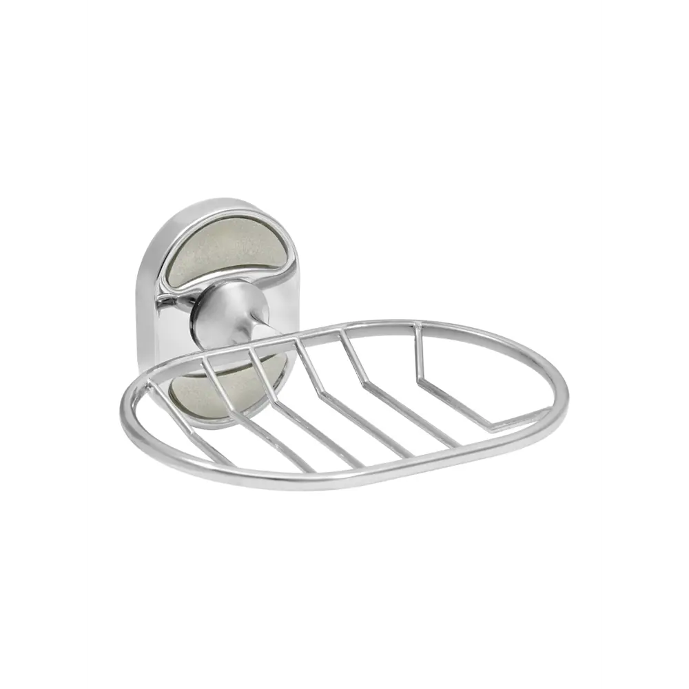 Фото 5 Мыльница Solinne 2541.117 металл цвет серый серебристый Фото 5 Мыльница Solinne 2541.117 металл цвет серый серебристый